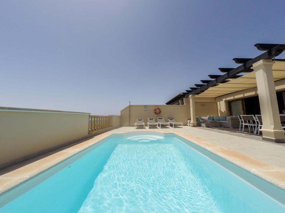 Luxurious Villa With Amazing Sea View And Pool Caleta De Fuste Buitenkant foto