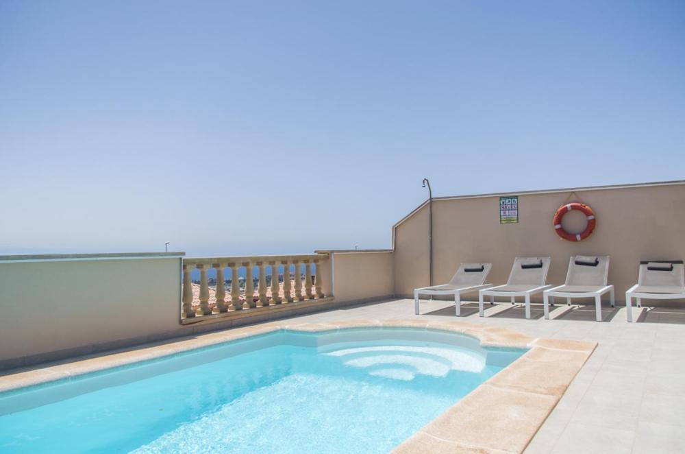 Luxurious Villa With Amazing Sea View And Pool Caleta De Fuste Buitenkant foto