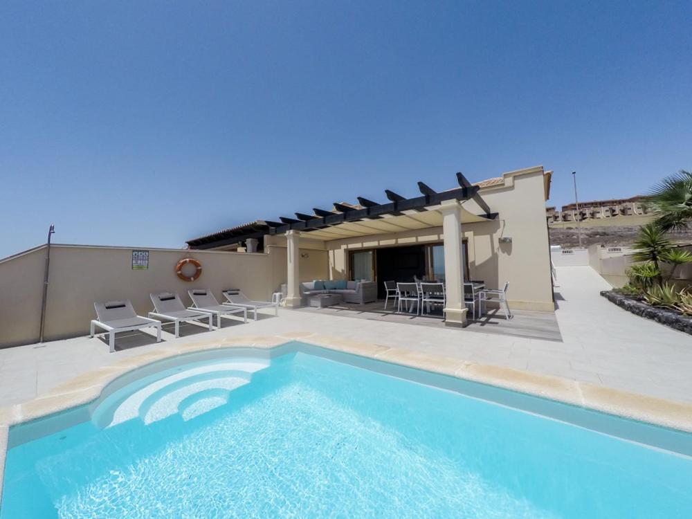 Luxurious Villa With Amazing Sea View And Pool Caleta De Fuste Buitenkant foto
