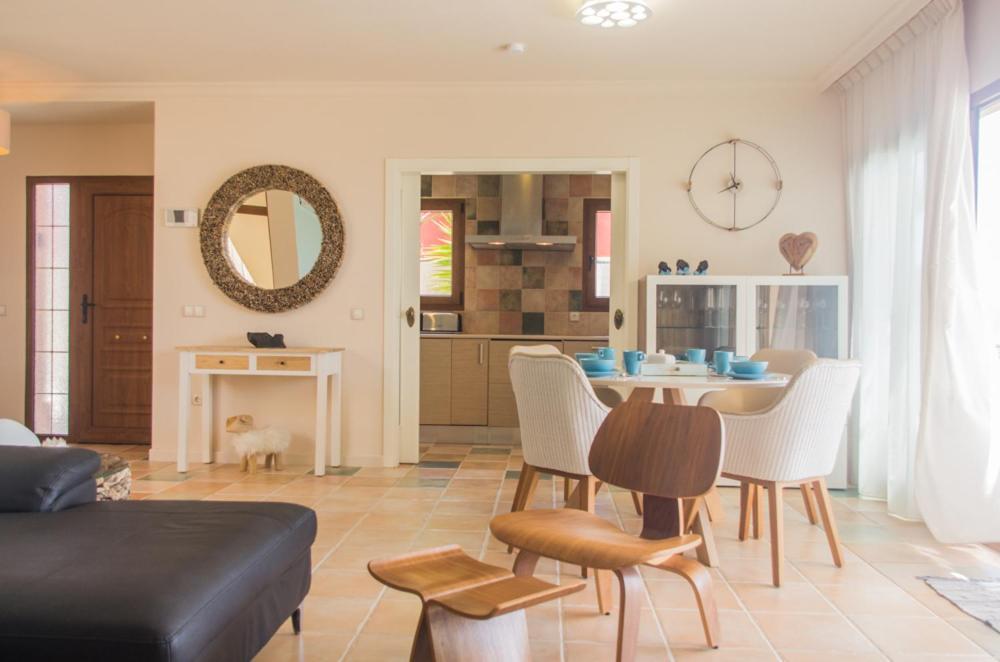 Luxurious Villa With Amazing Sea View And Pool Caleta De Fuste Buitenkant foto