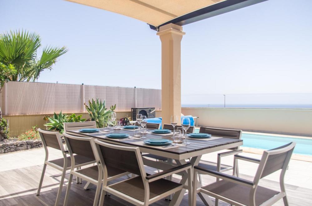Luxurious Villa With Amazing Sea View And Pool Caleta De Fuste Buitenkant foto